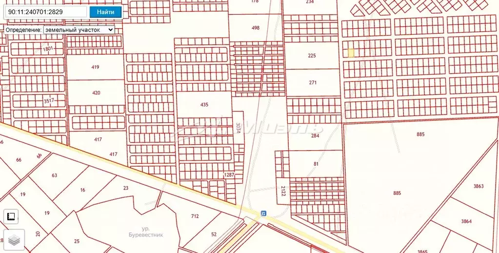 Участок в Крым, Сакский район, Штормовское с/пос, с. Приветное ул. ... - Фото 2