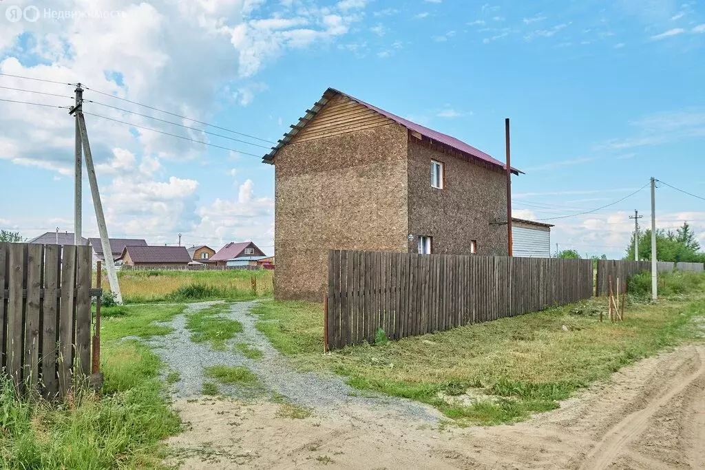 Дом в Томский район, деревня Петрово, улица Лермонтова, 10 (90.2 м) - Фото 1