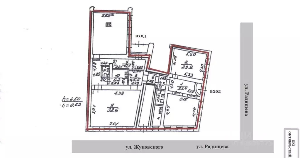 Помещение свободного назначения в Санкт-Петербург ул. Жуковского, 34 ... - Фото 2