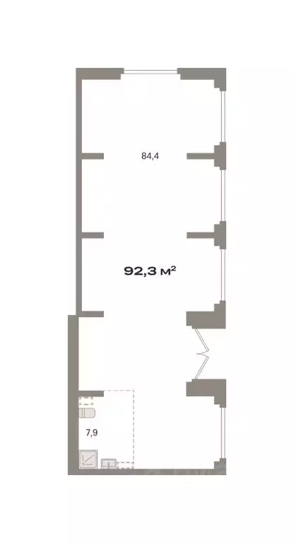 Помещение свободного назначения в Московская область, Ленинский ... - Фото 1