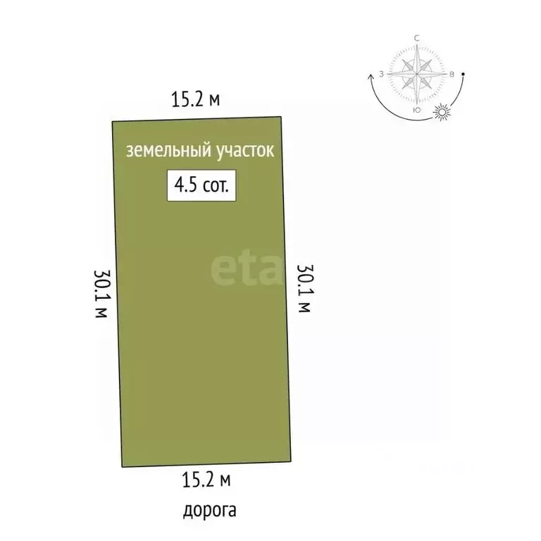 Участок в Крым, Феодосия ул. Мариупольская (4.5 сот.) - Фото 1