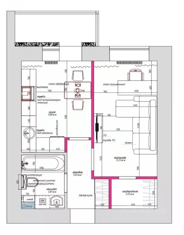 1-к кв. Коми, Сыктывкар ул. Домны Каликовой, 60 (32.0 м) - Фото 1