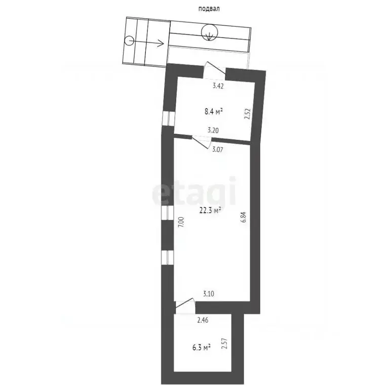 3-к кв. Крым, Ялта ул. Сеченова, 5 (163.0 м) - Фото 1