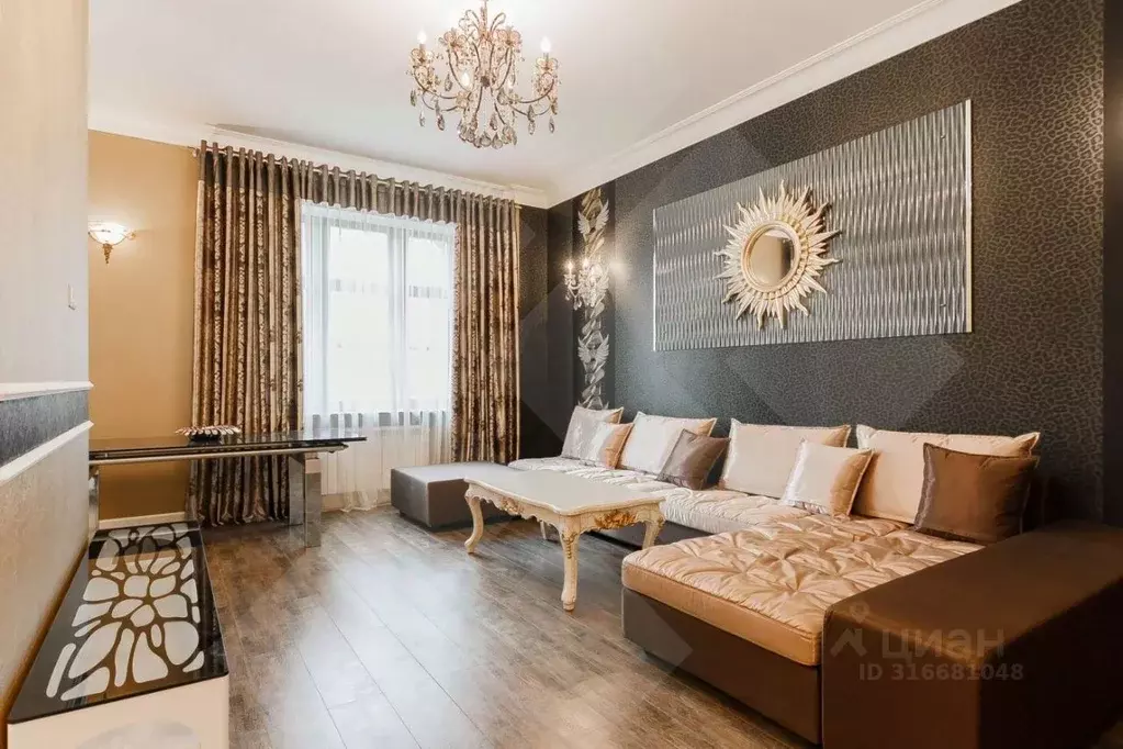 3-к кв. Москва ул. Фадеева, 4А (130.0 м) - Фото 0