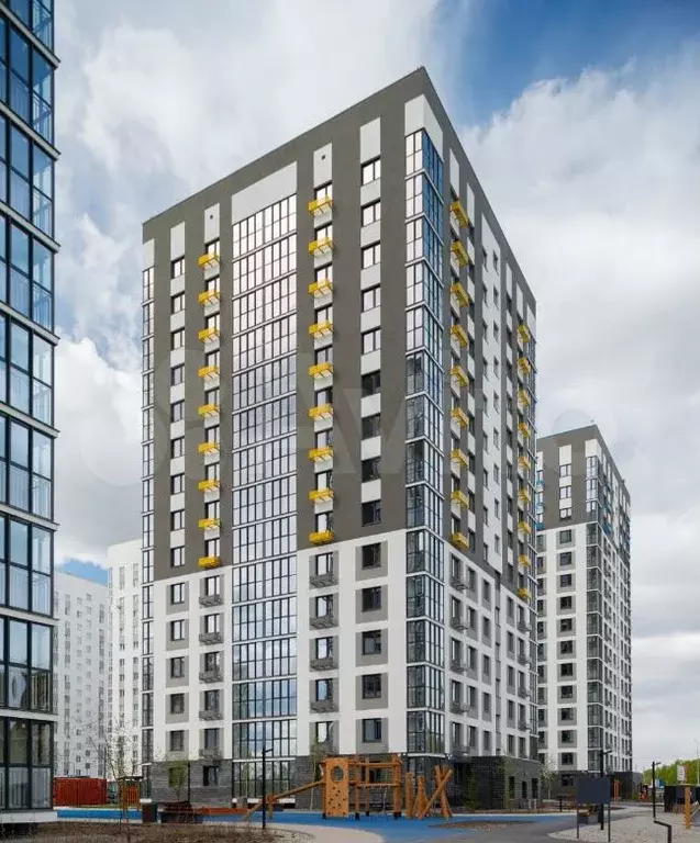 Квартира-студия, 29,8 м, 8/15 эт. - Фото 0