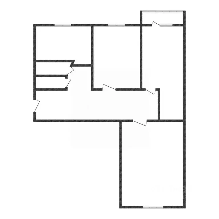 3-к кв. Курская область, Курск ул. Радищева, 106 (57.0 м) - Фото 1
