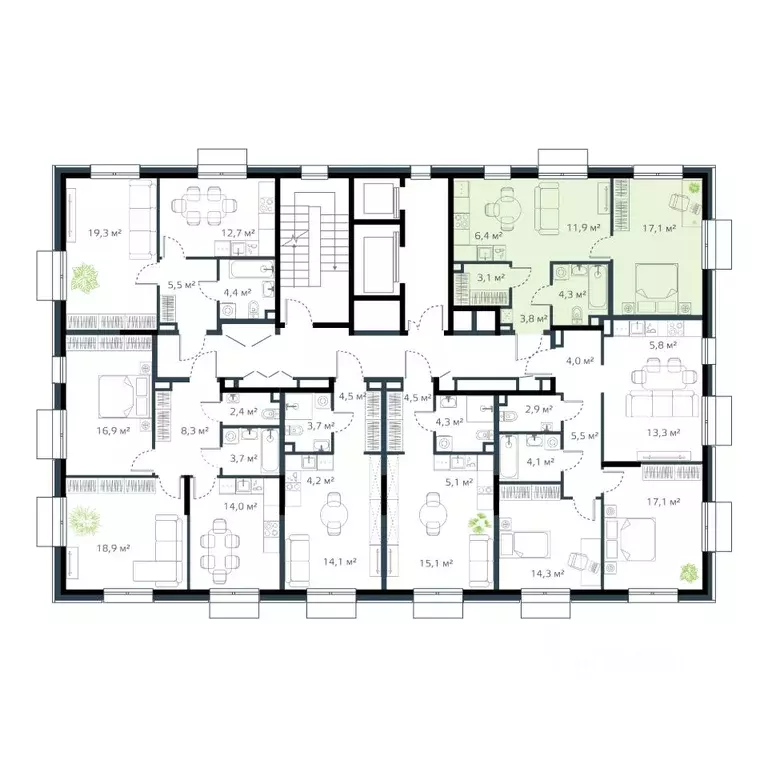 2-к кв. Приморский край, Владивосток Дом на Востоке жилой комплекс, ... - Фото 2