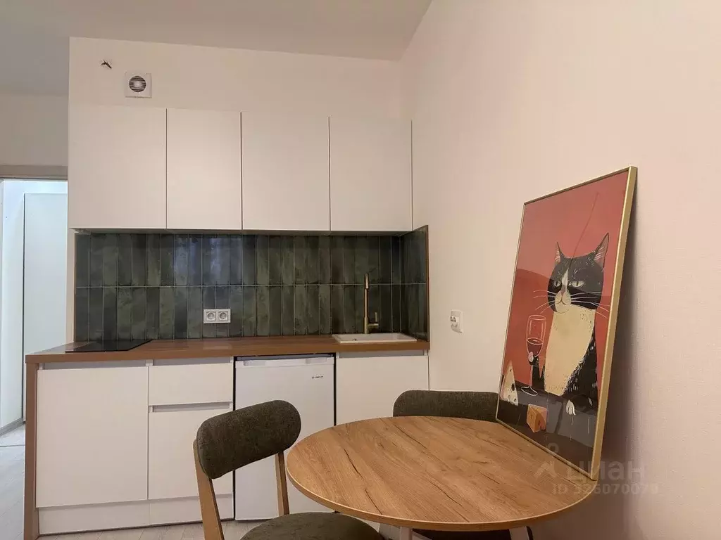 Студия Санкт-Петербург ул. Генерала Кравченко, 3к1 (23.9 м) - Фото 1