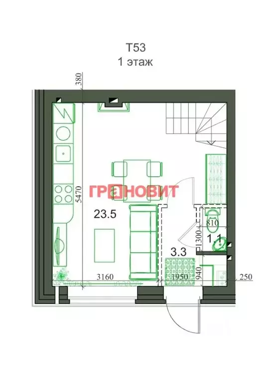 Таунхаус в Новосибирская область, с. Новолуговое, Березки-2 мкр, 5-й ... - Фото 2