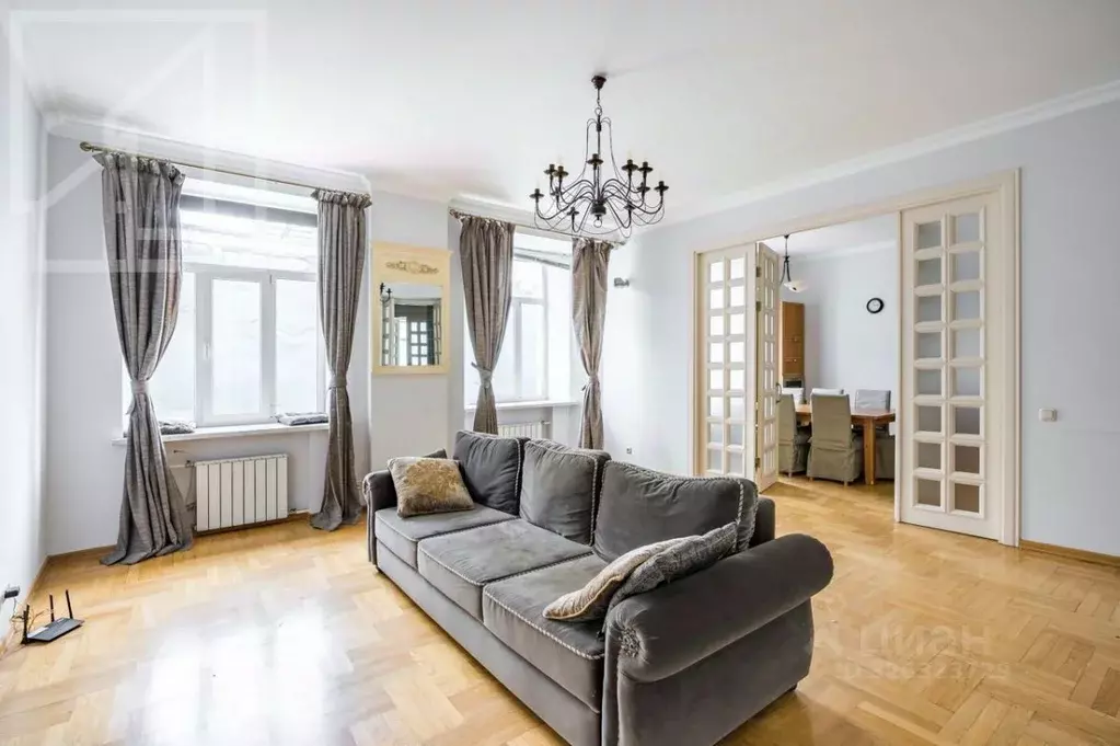 2-к кв. Москва Спиридоньевский пер., 10А (100.0 м) - Фото 1