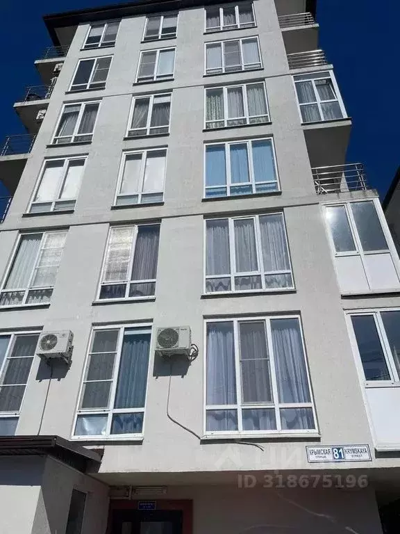 Студия Краснодарский край, Сочи Мамайка мкр, ул. Крымская, 81 (26.0 м) - Фото 0