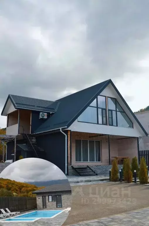 Дом в Адыгея, Майкопский район, Даховское с/пос, с. Хамышки ул. ... - Фото 1