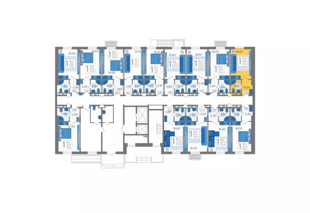 Квартира-студия: Сочи, улица Искры, 88к8 (24.9 м) - Фото 1