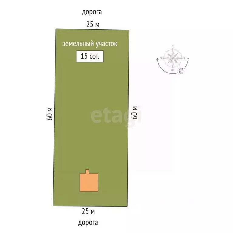 Дом в Крым, Ленинский район, с. Ильичево ул. Школьная (64 м) - Фото 2