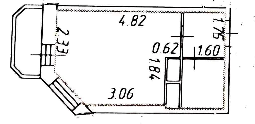 Квартира-студия: Бугры, Школьная улица, 11к2 (23 м) - Фото 1