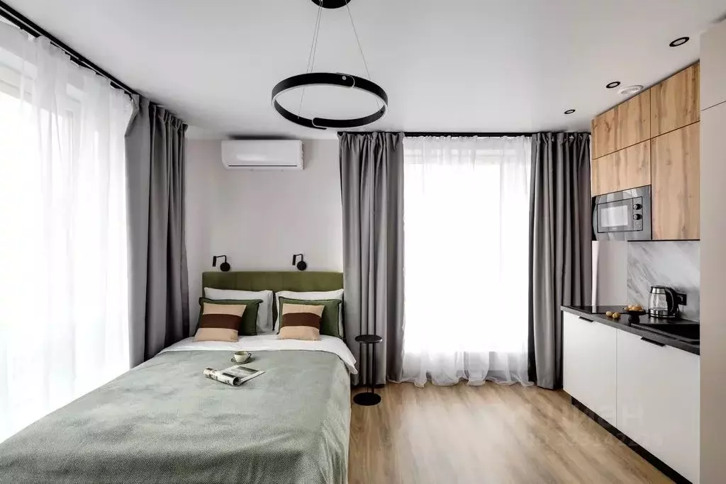 Студия Москва ул. Летчика Осканова, 6 (25.0 м) - Фото 1