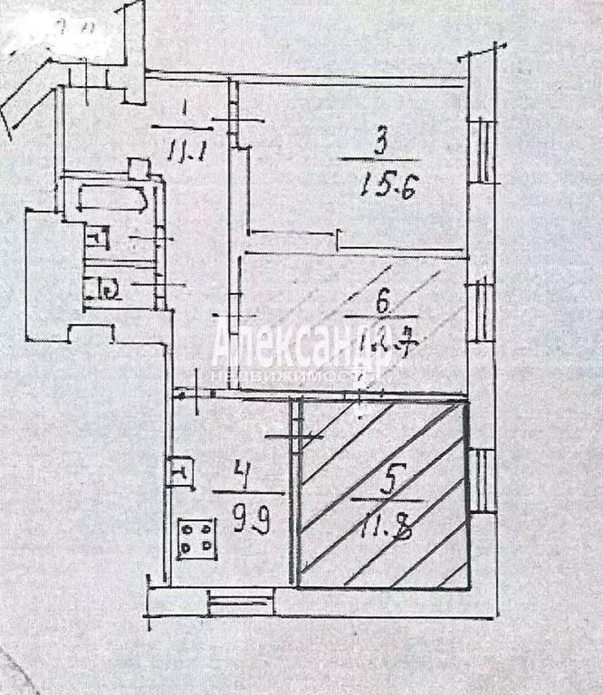 3-к кв. Ленинградская область, Выборг ул. Куйбышева, 15 (64.8 м) - Фото 1