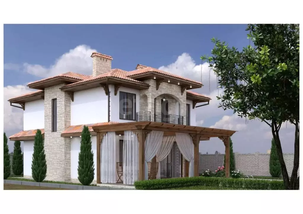 Дом в Севастополь ш. Фиолентовское (140 м) - Фото 1