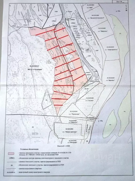 Участок в Новосибирская область, Колывань рп  (17680.0 сот.) - Фото 1