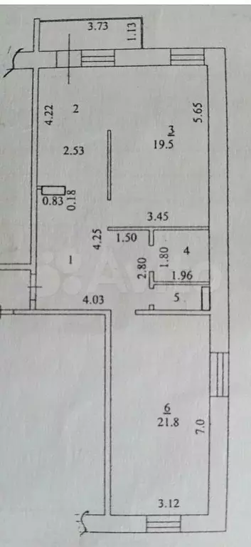 2-к. квартира, 75 м, 3/9 эт. - Фото 0