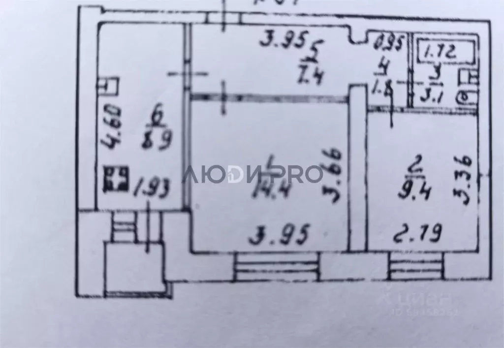 2-к кв. Кировская область, Киров ул. Ленина, 164к6 (48.0 м) - Фото 2