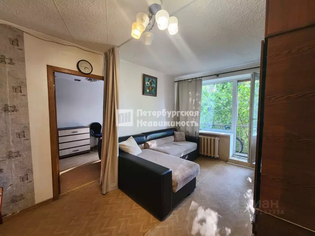 2-к кв. Санкт-Петербург Удельный просп., 55 (43.4 м) - Фото 1