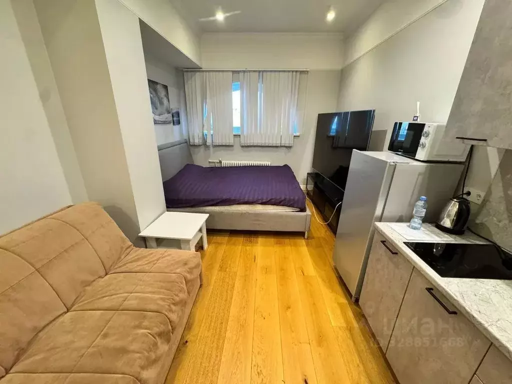 Студия Москва ул. Большая Молчановка, 23С2 (27.0 м) - Фото 1