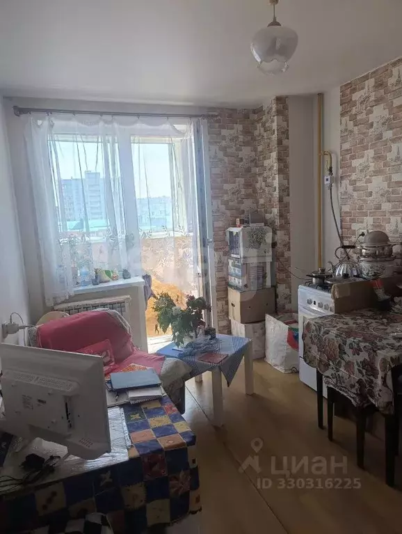 1-к кв. Воронежская область, Семилуки Транспортная ул., 2А (30.2 м) - Фото 1