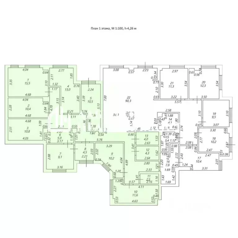 Помещение свободного назначения в Ленинградская область, Кудрово г. ... - Фото 2