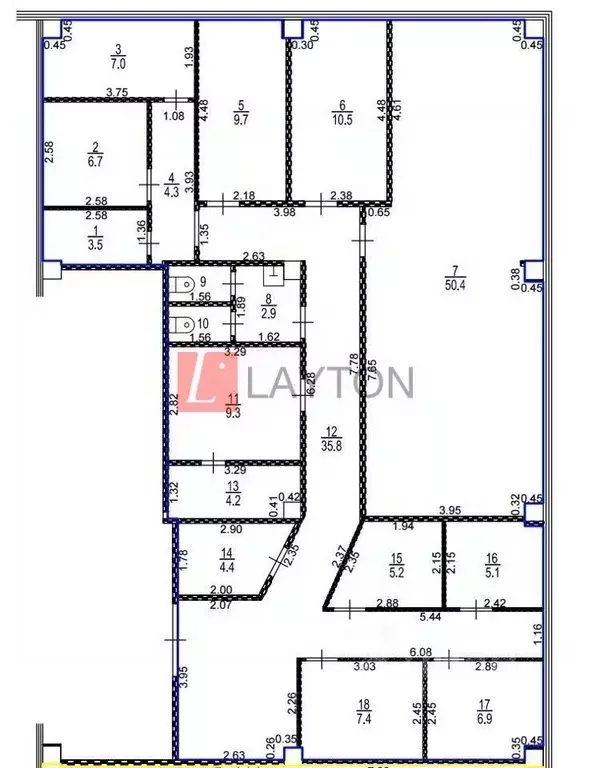 Офис в Москва Березовая аллея, 14Бс1 (180 м) - Фото 1