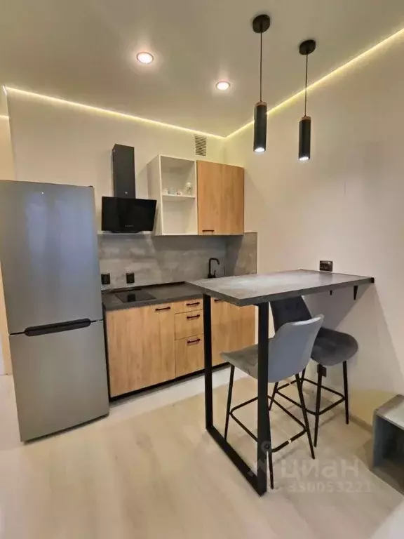 Студия Санкт-Петербург ул. Верхне-Каменская, 9к1 (24.3 м) - Фото 1