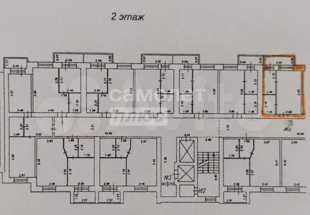 Квартира-студия, 21,8 м, 2/6 эт. - Фото 0