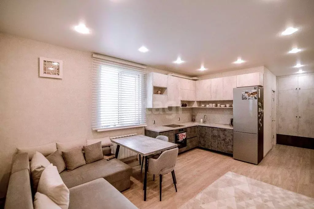 1-к кв. Сахалинская область, Южно-Сахалинск просп. Мира, 306к1 (45.4 ... - Фото 1