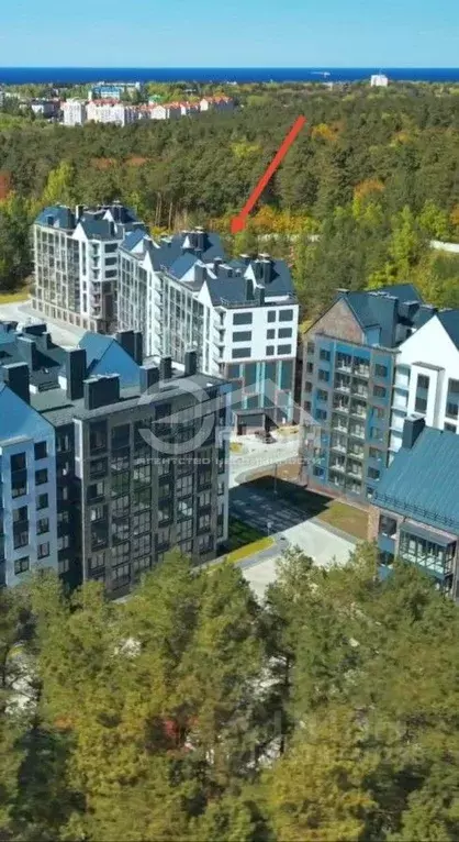 1-к кв. Калининградская область, Светлогорск Новая ул., 22к2 (39.0 м) - Фото 1