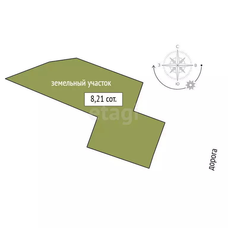 Дом в Кыштым, улица Красных Зорь (35.1 м) - Фото 1