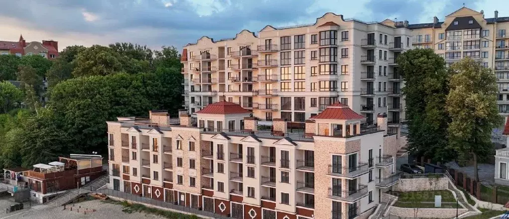 1-к кв. Калининградская область, Пионерский Портовая ул., 5 (40.8 м) - Фото 1