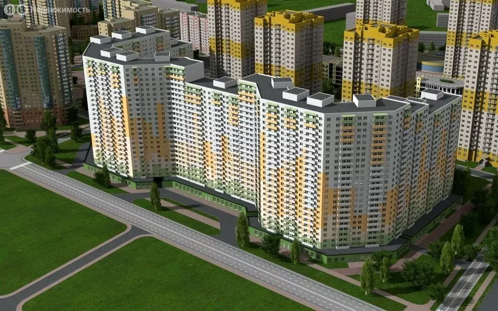 1-комнатная квартира: посёлок Шушары, Новгородский проспект, 10 (37 м) - Фото 1