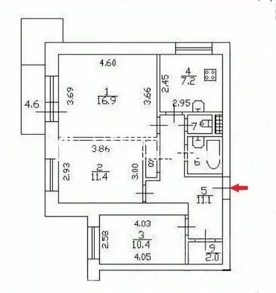 3-к кв. Санкт-Петербург, Санкт-Петербург, Кронштадт Цитадельское ш., ... - Фото 1
