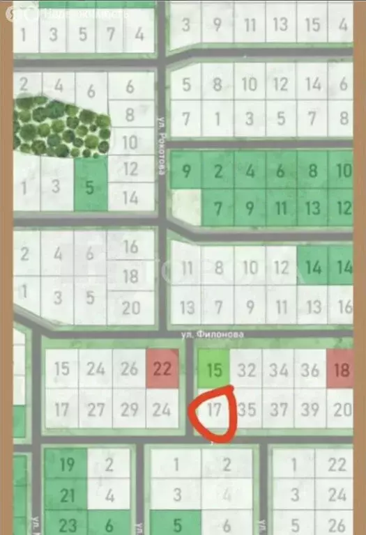 Участок в село Марусино, посёлок Соловьи, улица Рокотова (7.2 м) - Фото 2