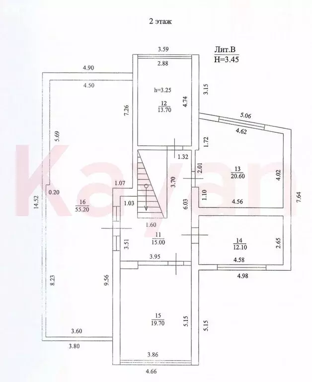 Дом в Лабинск, улица Карла Маркса, 154 (263.8 м) - Фото 2