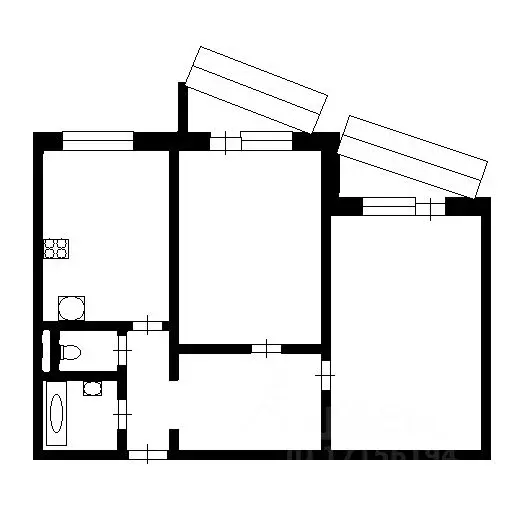 2-к кв. Тюменская область, Тюмень Широтная ул., 130 (63.9 м) - Фото 2