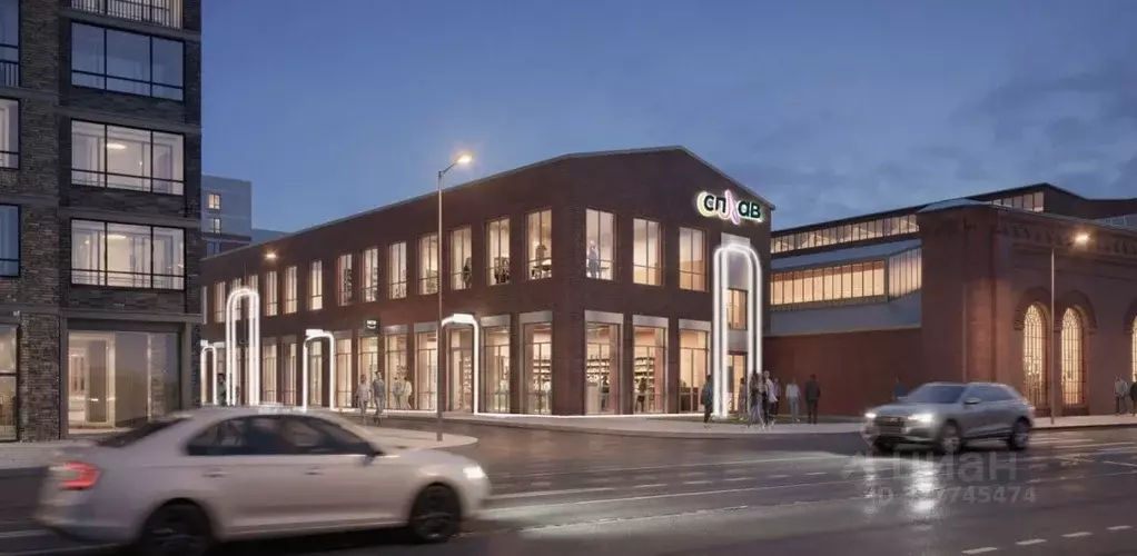 Помещение свободного назначения в Санкт-Петербург просп. Обуховской ... - Фото 1