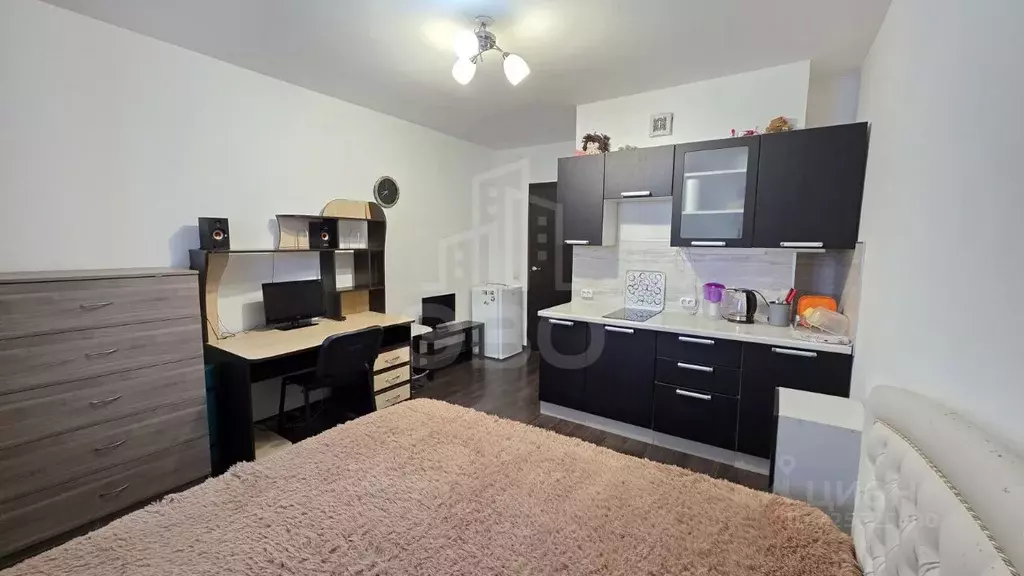 Студия Ленинградская область, Всеволожский район, пос. Бугры бул. ... - Фото 1