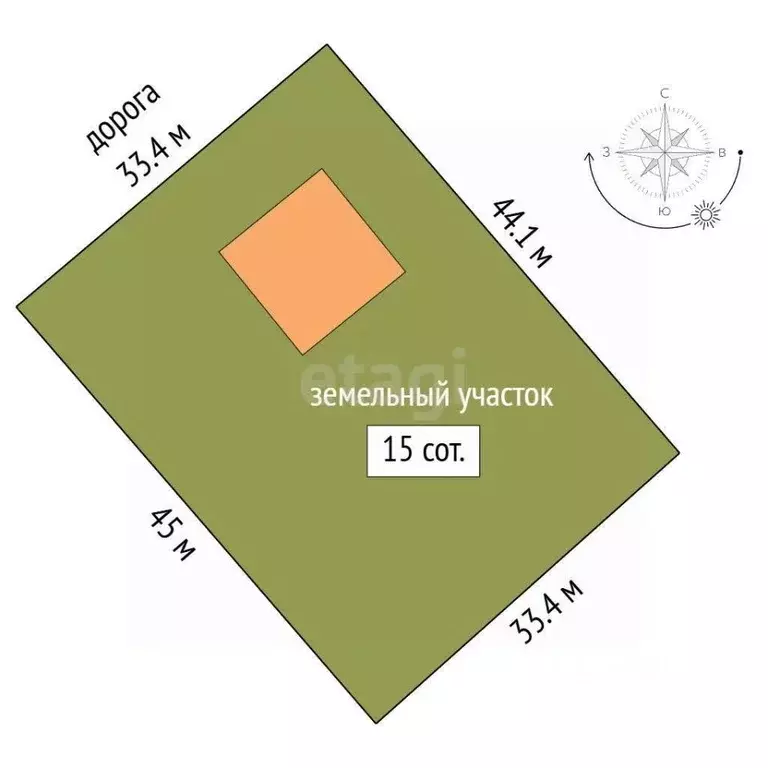 Участок в Белгородская область, Белгород ул. Газовиков, 63А (1500.0 ... - Фото 1