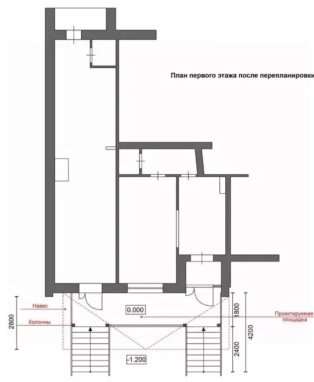 Офис в Татарстан, Казань ул. Рашида Вагапова, 4 (77 м) - Фото 2