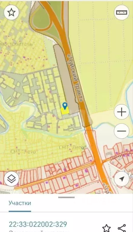 Участок в Алтайский край, Первомайский район, Шинник СНТ  (24.7 сот.) - Фото 1