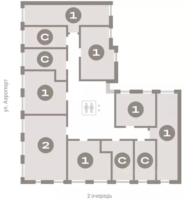 Студия Новосибирская область, Новосибирск ул. Аэропорт, 88 (20.08 м) - Фото 1