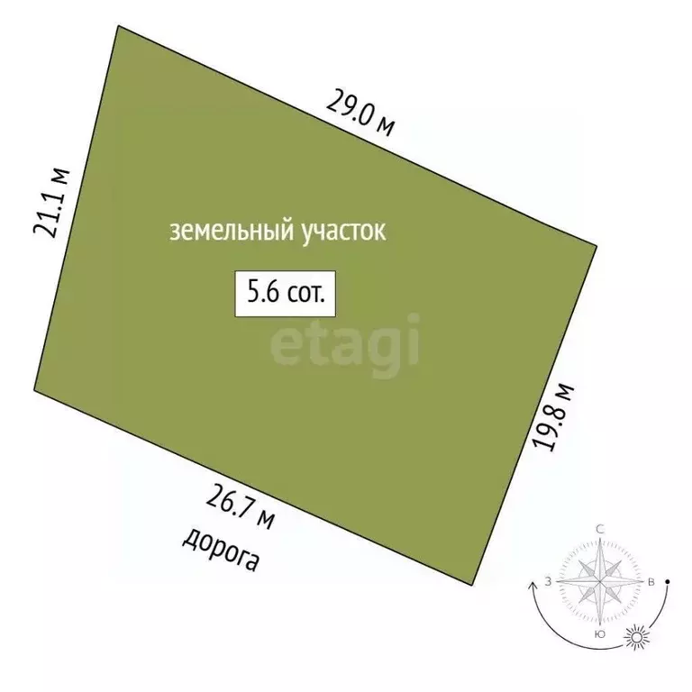 Участок в Тюменская область, Тюмень Огонек СНТ, ул. Малиновая, 48 ... - Фото 2