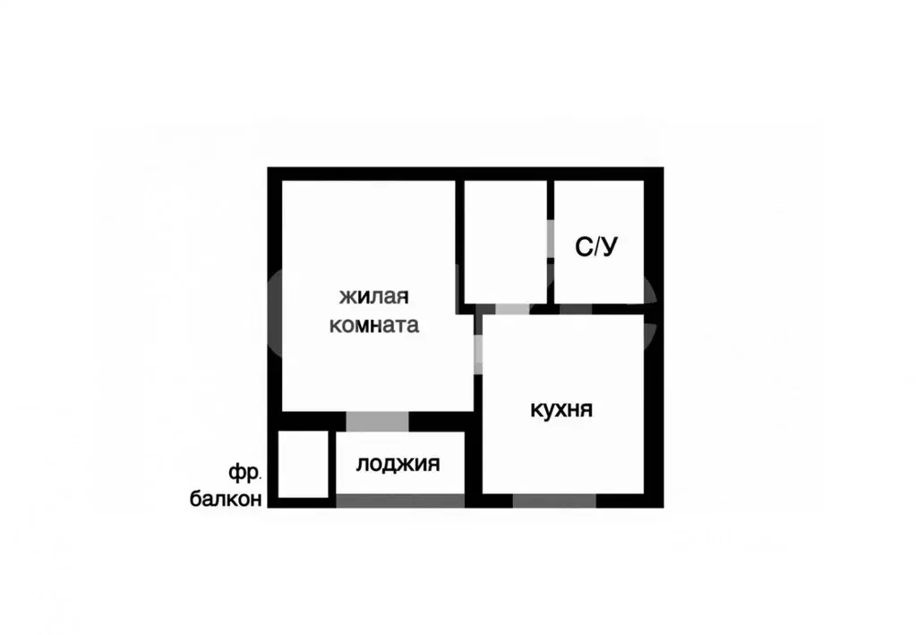1-к кв. Крым, Симферополь ул. Батурина, 103 (38.0 м) - Фото 1