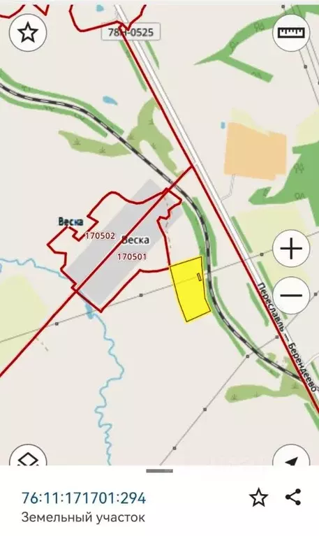 Участок в Ярославская область, Переславль-Залесский муниципальный ... - Фото 1